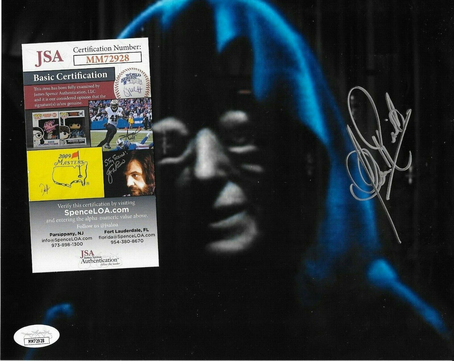 Photo Star Wars 8x10 autographiée par Clive Revill certifiée JSA