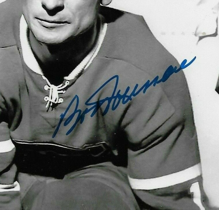 Autographed Montreal Canadiens Bobby Rousseau 8x10 Photo #2 Original