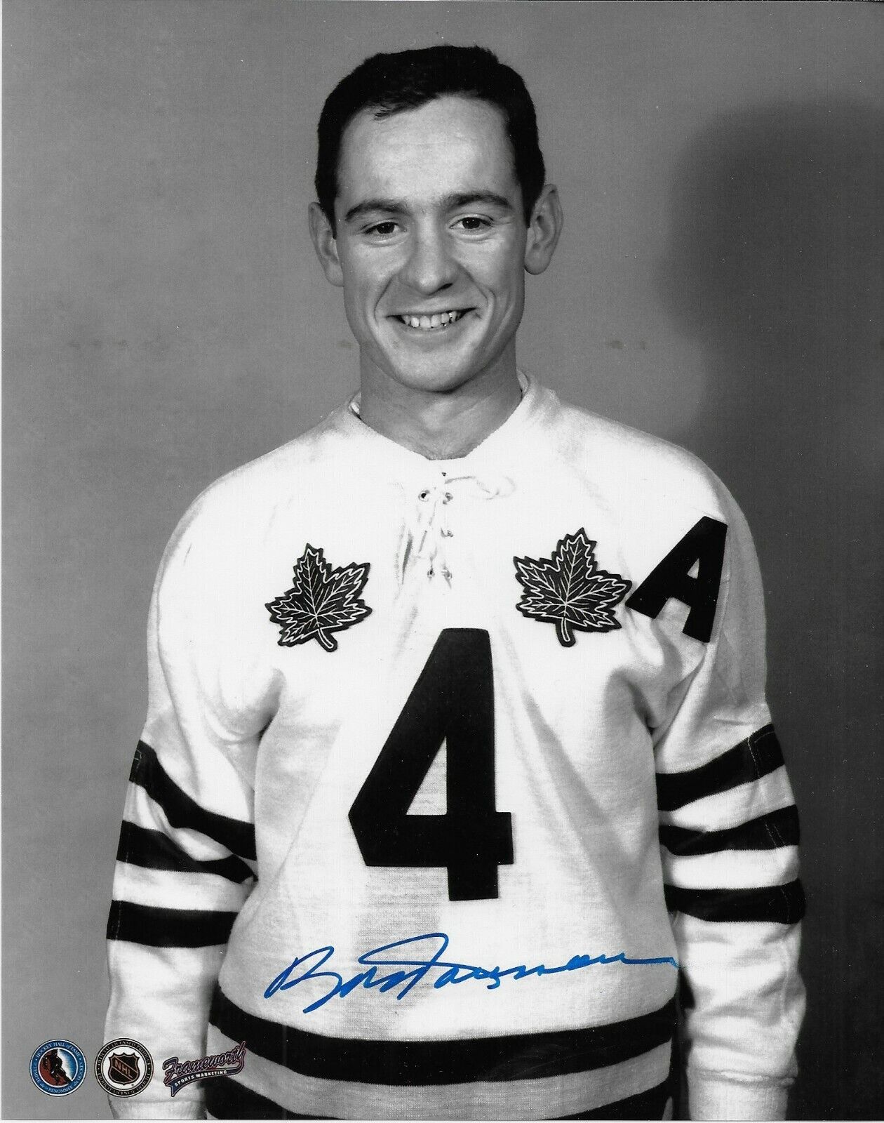 Autographed Montreal Canadiens Bobby Rousseau Team Canada 8x10 Photo #3 Original