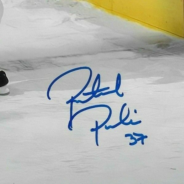 Autographed Montreal Canadiens Patrick Poulin 8x10 Photo #4 w JSA Authentication