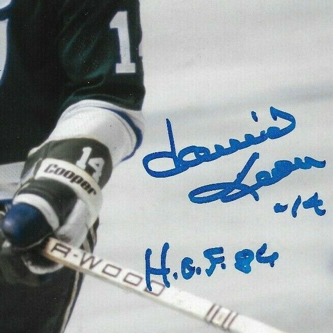 Auto. Hartford Whalers Dave Keon 8x10 Photo #6 w Hall of Fame Inscription JSA