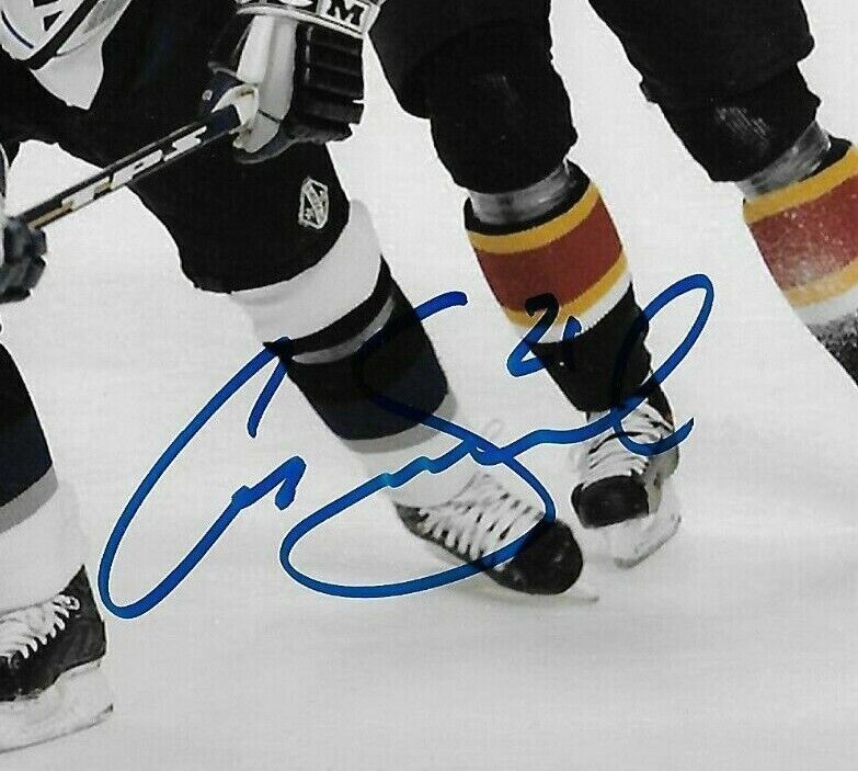 Photo autographiée de Cory Sarich, Lightning de Tampa Bay, format 8 x 10 pouces, originale