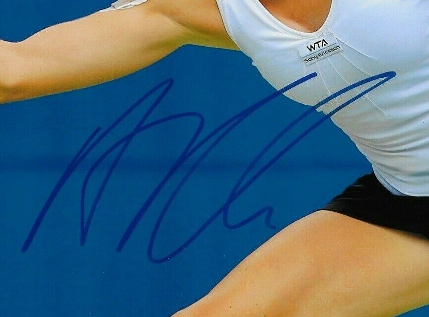 Autographed Agnieszka Radwanska Tennis 8x10 Photo Original