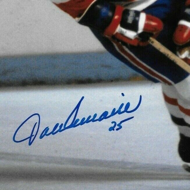 Autographed Montreal Canadiens Jacques Lemaire 8x10 Photo #7 Original