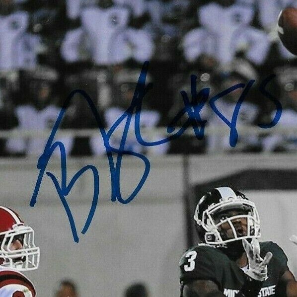 Autographed Michigan State BJ Cunningham Montreal Alouettes 8x10 Photo4 Original