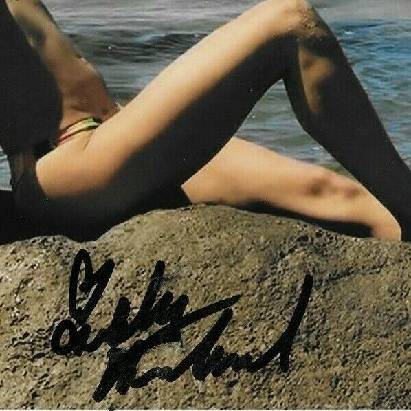 Photo autographiée de Ashley Harkleroad Tennis WTA 8x10 #3 Original