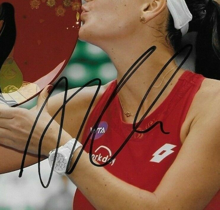 Autographed Agnieszka Radwanska Tennis 8x10 Photo #4 Original