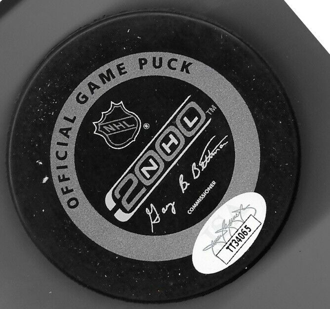 Auto. Montreal Canadiens Kenny Reardon Official Game Puck w JSA Authentication