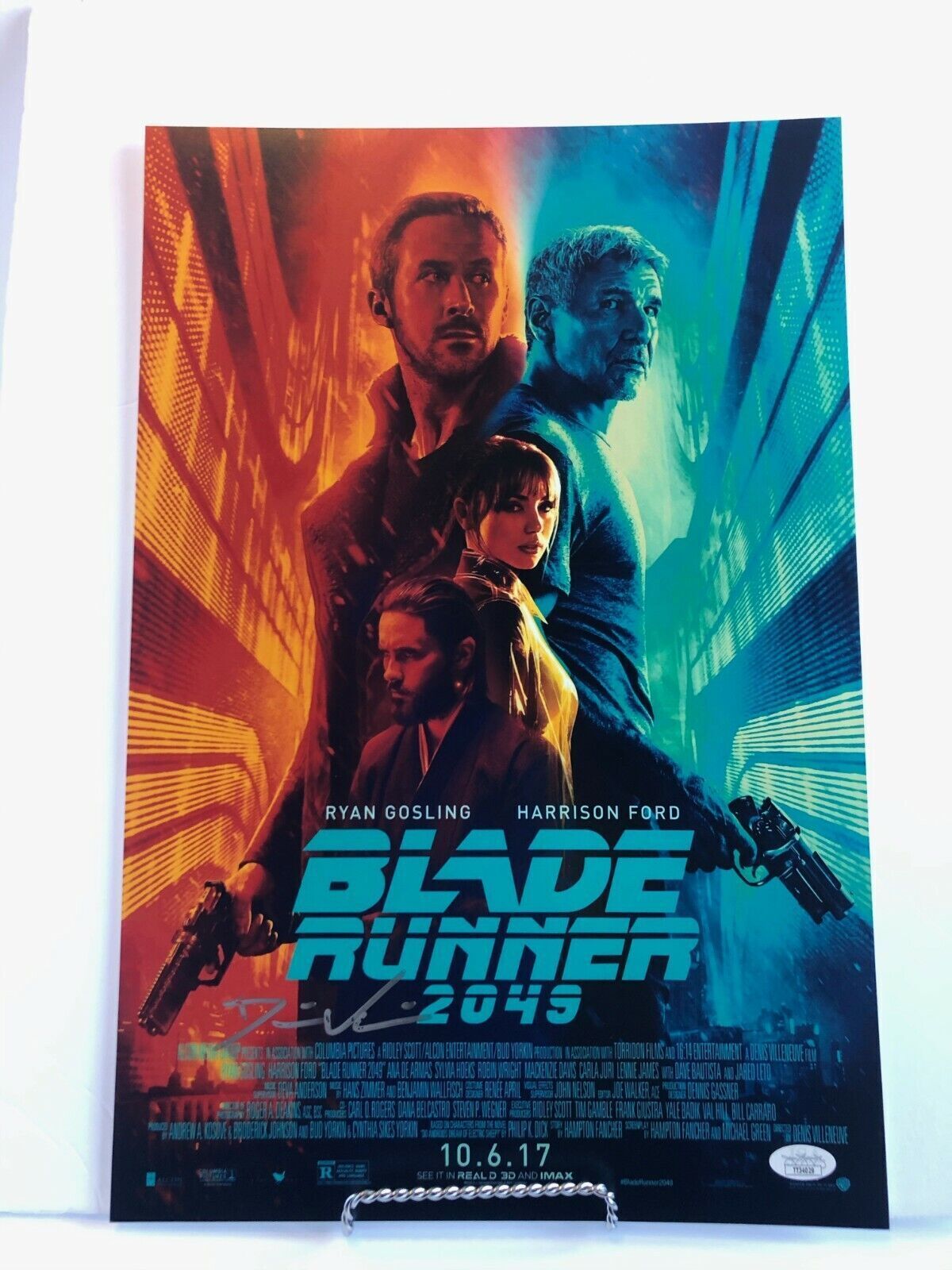 Autographed Blade Runner 2049 12x18 Photo signed by Denis Villeneuve JSA