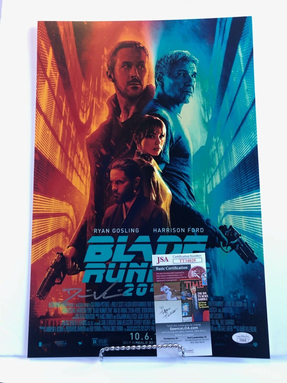 Autographed Blade Runner 2049 12x18 Photo signed by Denis Villeneuve JSA