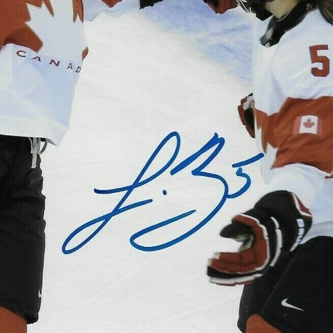 Auto Lauriane Rougeau Team Canada 2014 Sochi Olympics Womens Hockey 8x10 Photo 2