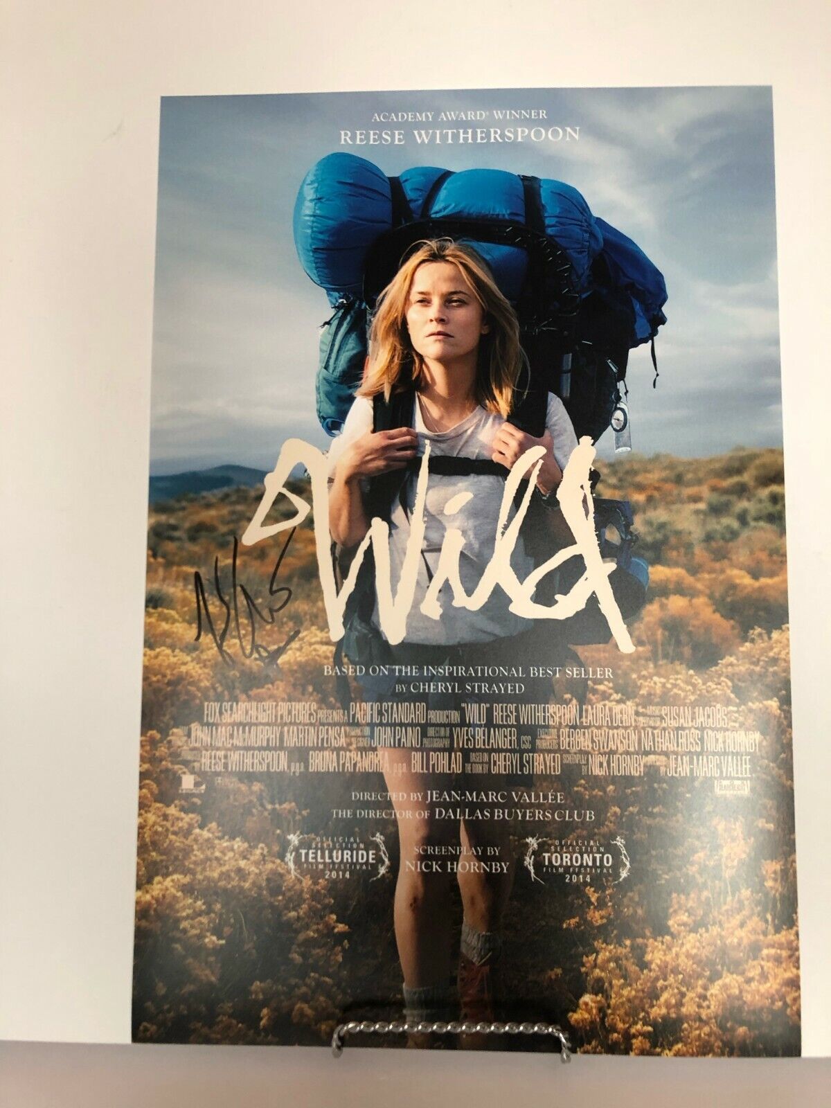 Autographed Jean-Marc Vallée signed 12x18 Photo Wild poster