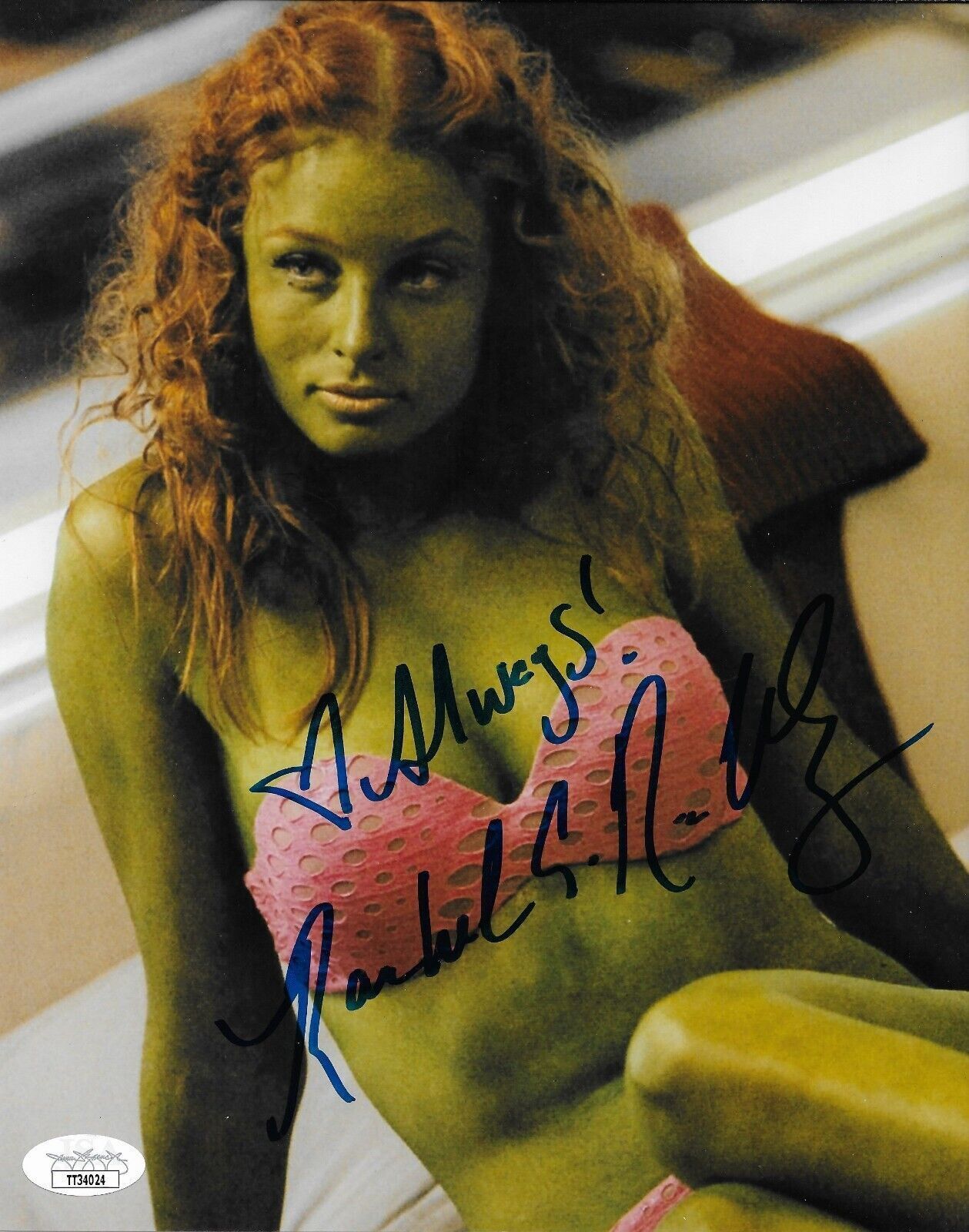 Signed Rachel Nichols Star Trek Autographed Actress 8x10 Photo #1 Original