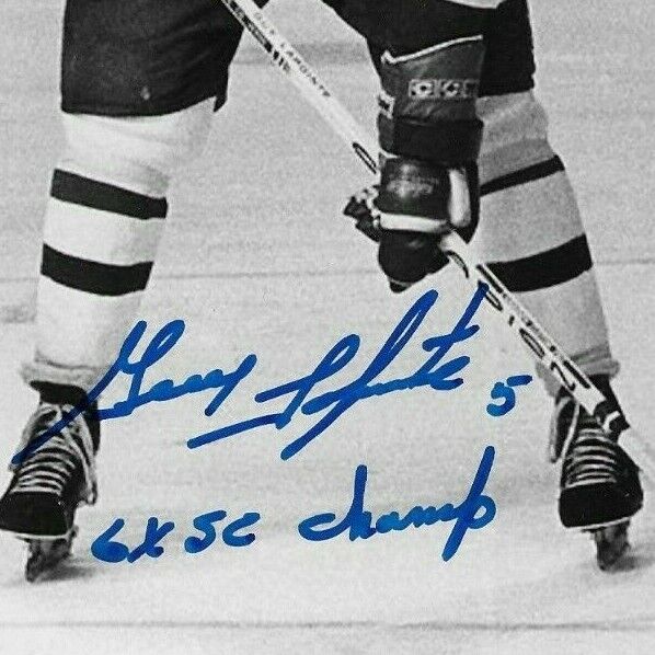 Auto. Montreal Canadiens Pierre Bouchard Guy Lapointe 8x10 w JSA Authentication