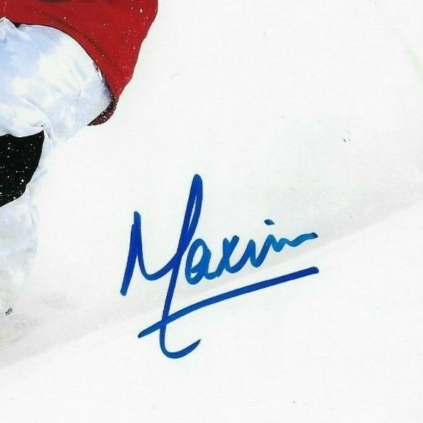 Autographed Maxime Dufour-Lapointe Olympics Free Style Skier 8x10 Ph. 2 Original