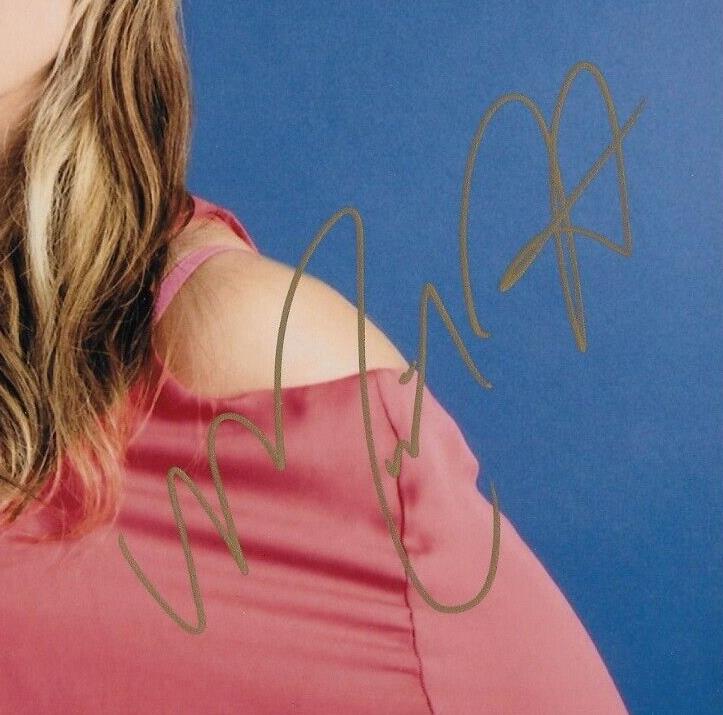Photo autographiée de la championne de l'UFC Miesha Tate 8x10 originale avec authentification JSA