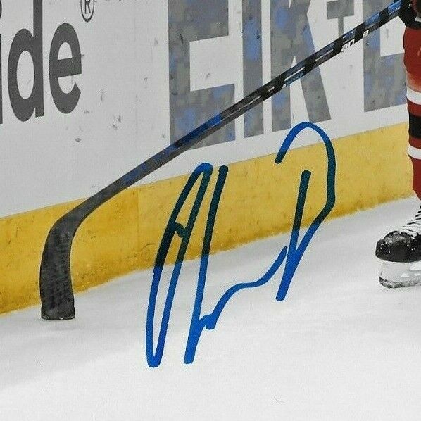 Autographed Columbus Blue Jackets Oliver Bjorkstrand 8x10 Photo #2 Original