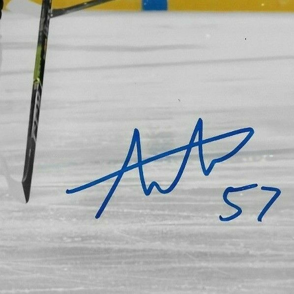 Autographed Pittsburgh Penguins Anthony Angello 8x10 Photo Original