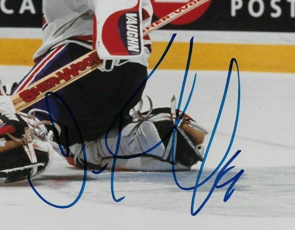 Autographed Montreal Canadiens Jose Theodore 8x10 Photo Original