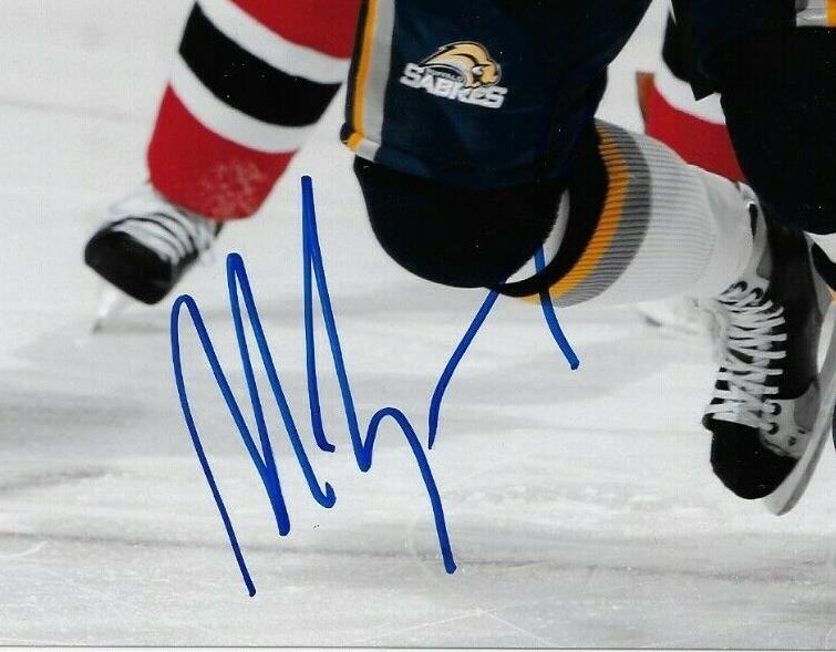 Autographed Buffalo Sabres Maxim Afinogenov 8x10 Photo #2 Original