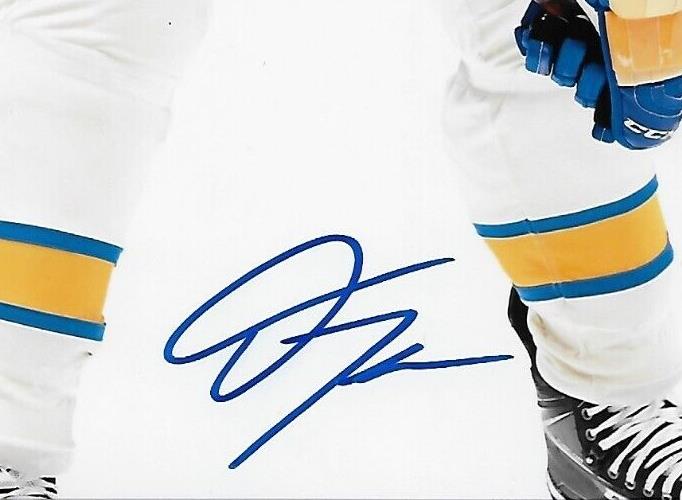 Autographed St. Louis Blues Dakota Joshua Springfield 8x10 Photo Original