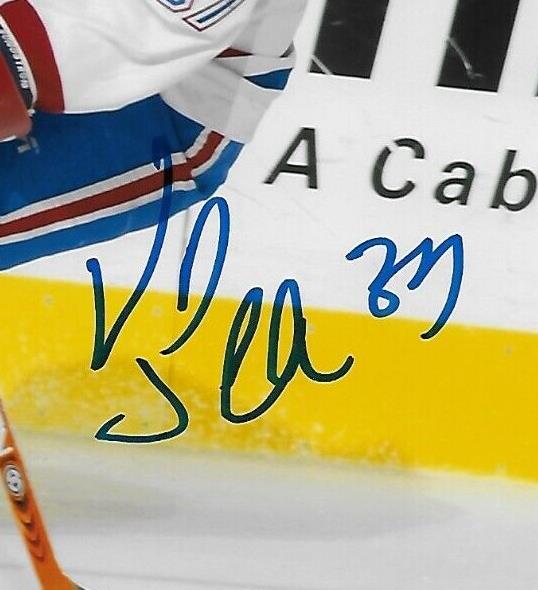 Autographed Montreal Canadiens Niklas Sundstrom 8x10 Photo #2 Original