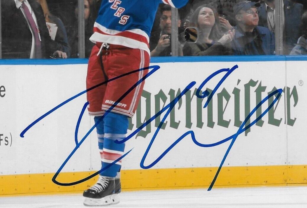 Auto. New York Rangers Rick Nash 8x10 Photo #3 Original with JSA Authentication