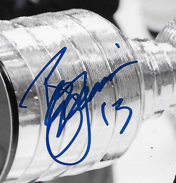 Photo 8x10 autographiée de Bill Guerin des Penguins de Pittsburgh Stanley Cup #5 Original