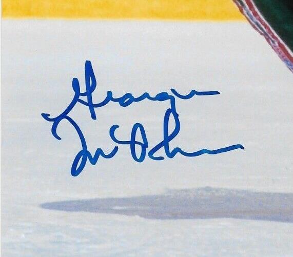 Photo originale autographiée de George McPhee des Devils du New Jersey 8x10