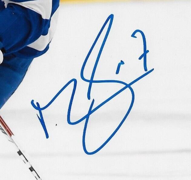 Autographed Tampa Bay Lightning Mathieu Joseph 8x10 Photo #3 Original