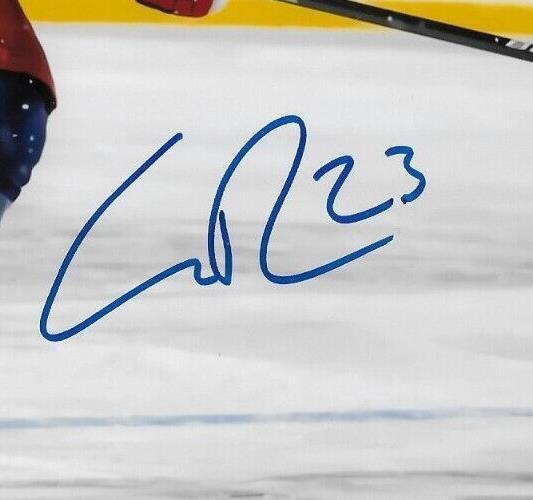 Autographed Winnipeg Jets Carl Dahlstrom 8x10 Photo Original