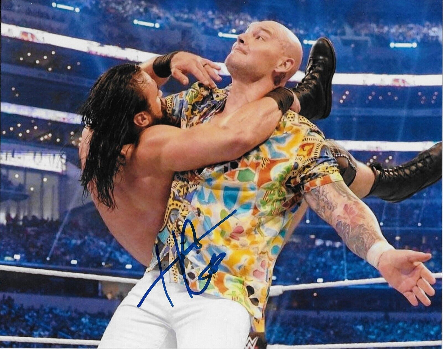 Autographed Wrestling Happy Corbin Signed WWE NXT 8x10 Photo #5 Original