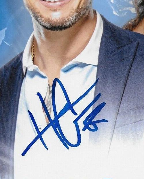 Photo autographiée de catcheur Happy Corbin signée WWE NXT 8x10 #7 Original