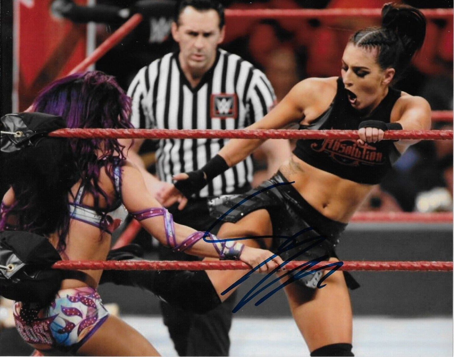 Autographed Wrestling Sonya Deville Signed WWE NXT 8x10 Photo #3 Original