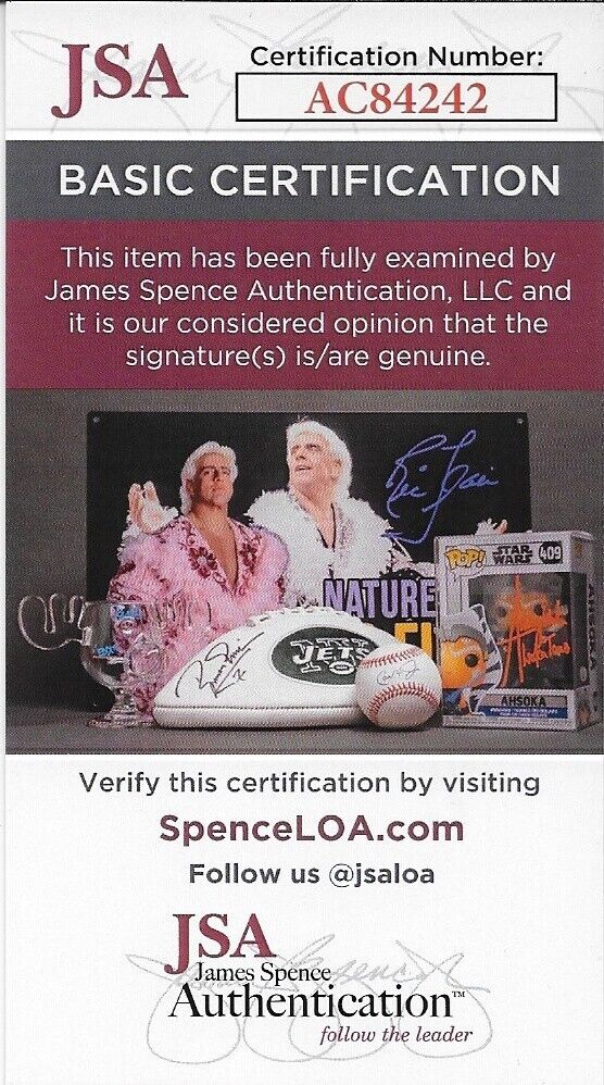 Autographed Wrestling Shayna Baszler WWE NXT 8x10 Photo #3 w JSA Authentication