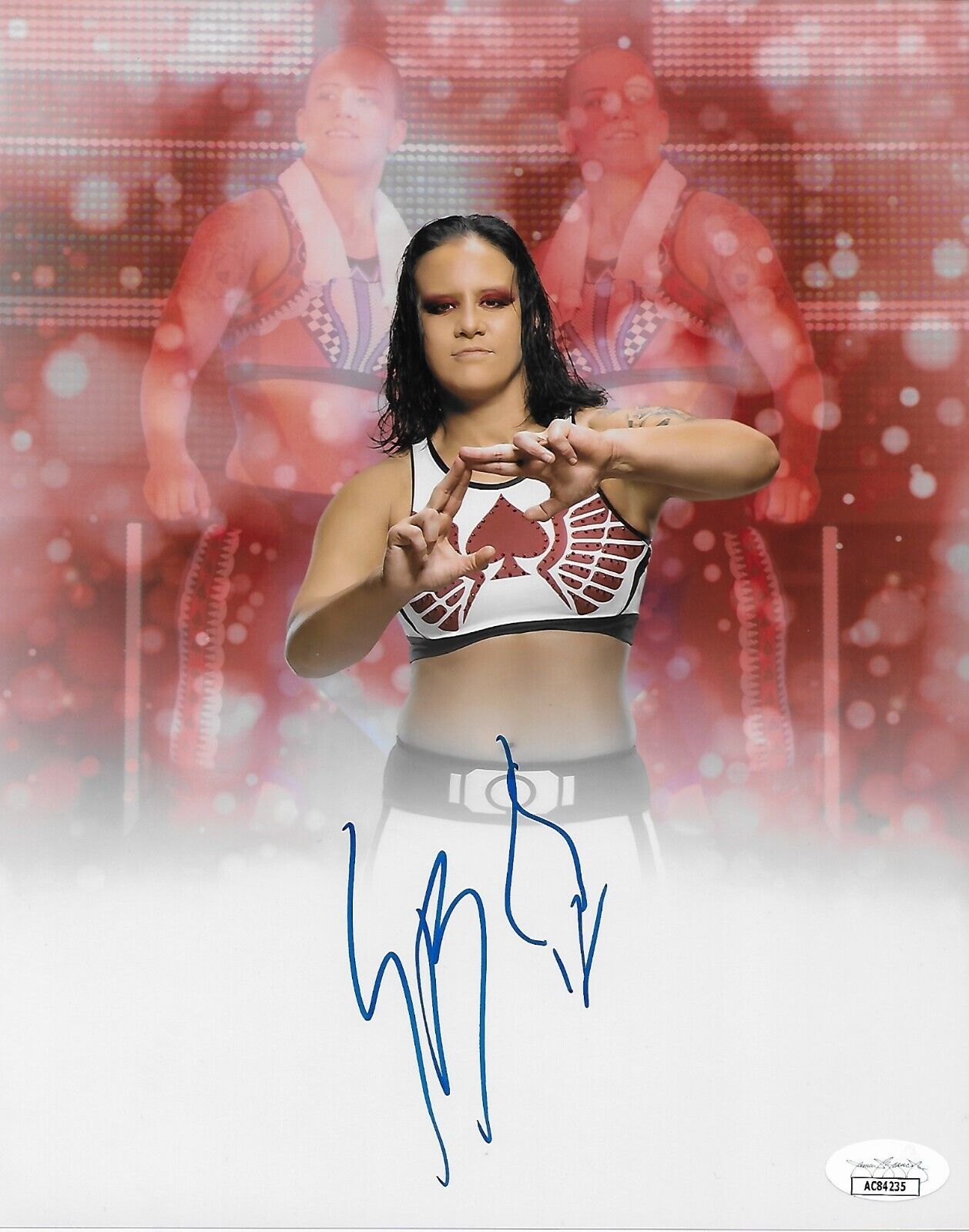 Autographed Wrestling Shayna Baszler WWE NXT 8x10 Photo #6 w JSA Authentication