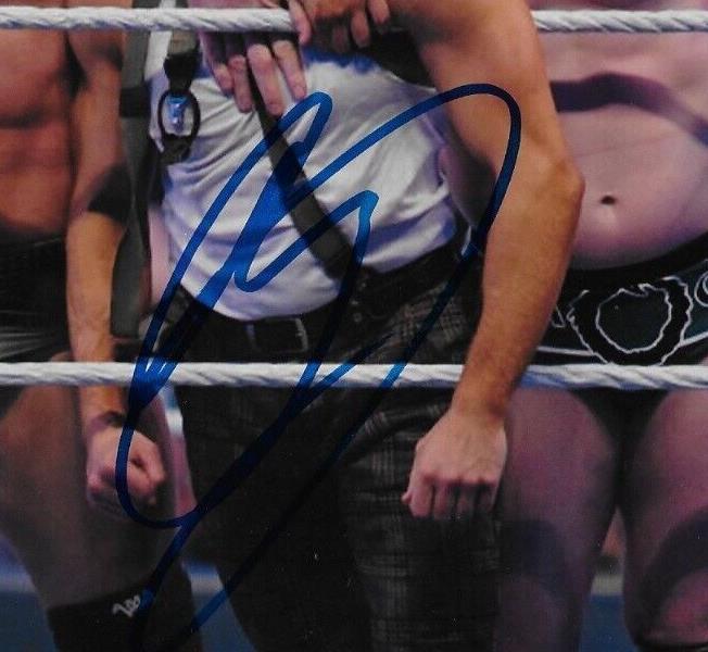 Photo autographiée de catch Pete Dunn Butch WWE NXT 8x10 avec authentification JSA