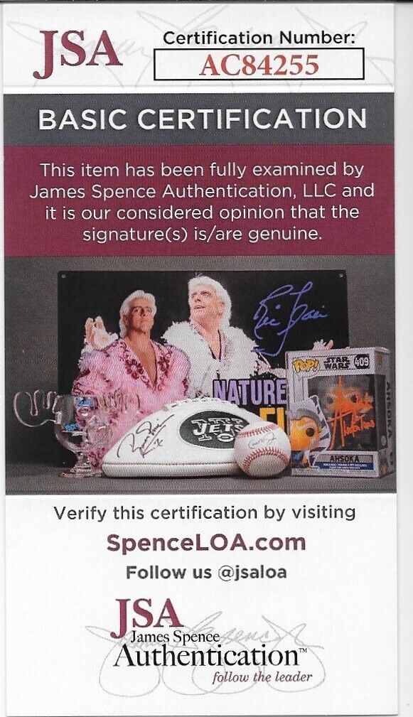 Photo autographiée de catch Pete Dunn Butch WWE NXT 8x10 avec authentification JSA