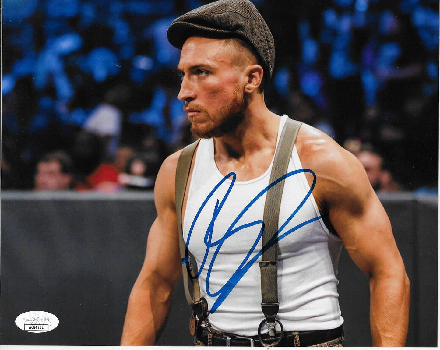 Photo autographiée de catch Pete Dunn Butch WWE NXT 8x10 #2 avec authentification JSA