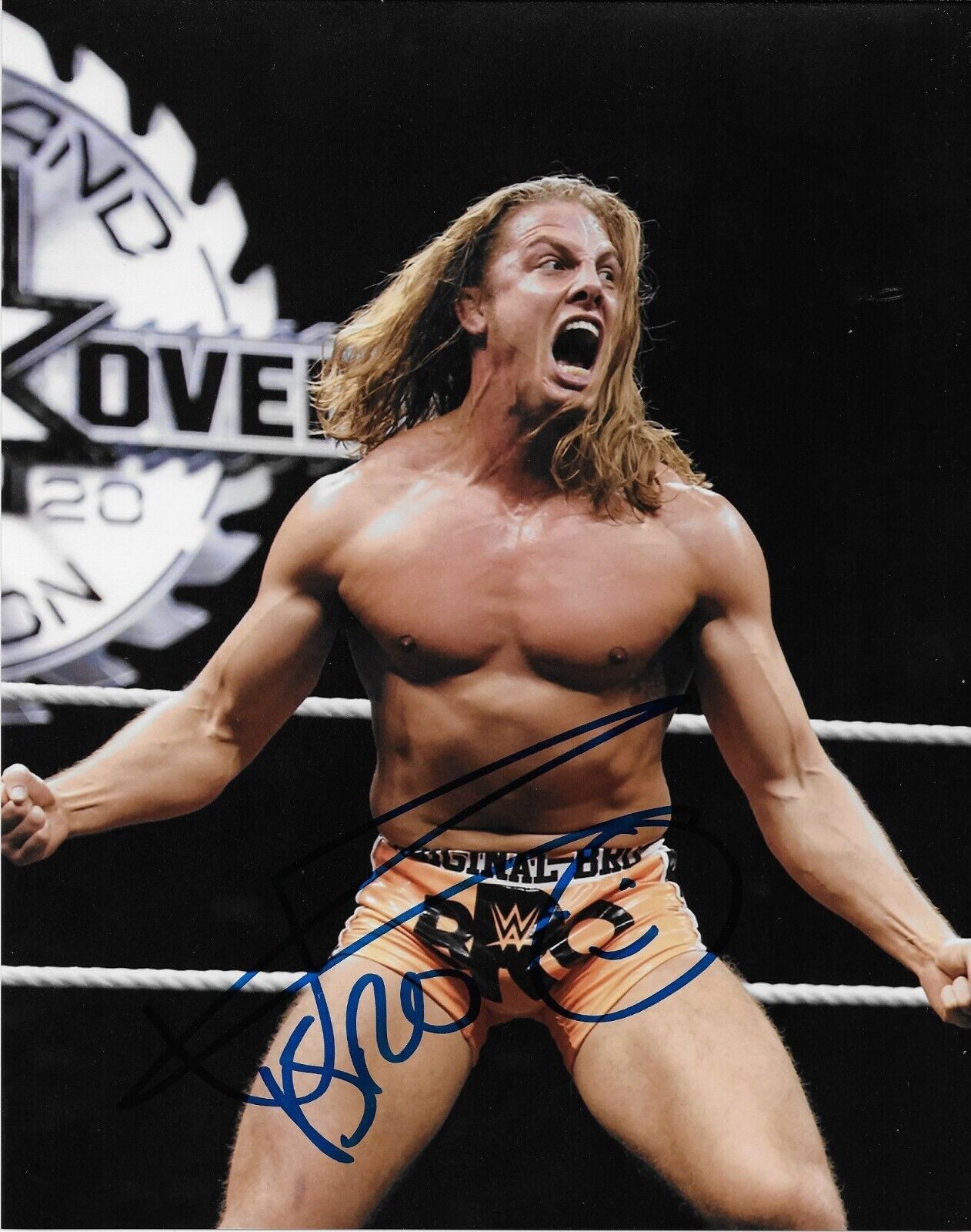 Autographed Wrestling Riddle Signed WWE NXT 8x10 Photo Original