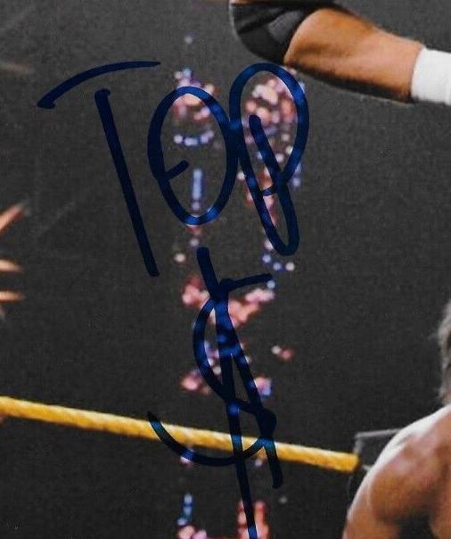 Autographed Wrestling Top Dolla A.J. Francis Signed WWE 8x10 Photo #2 Original