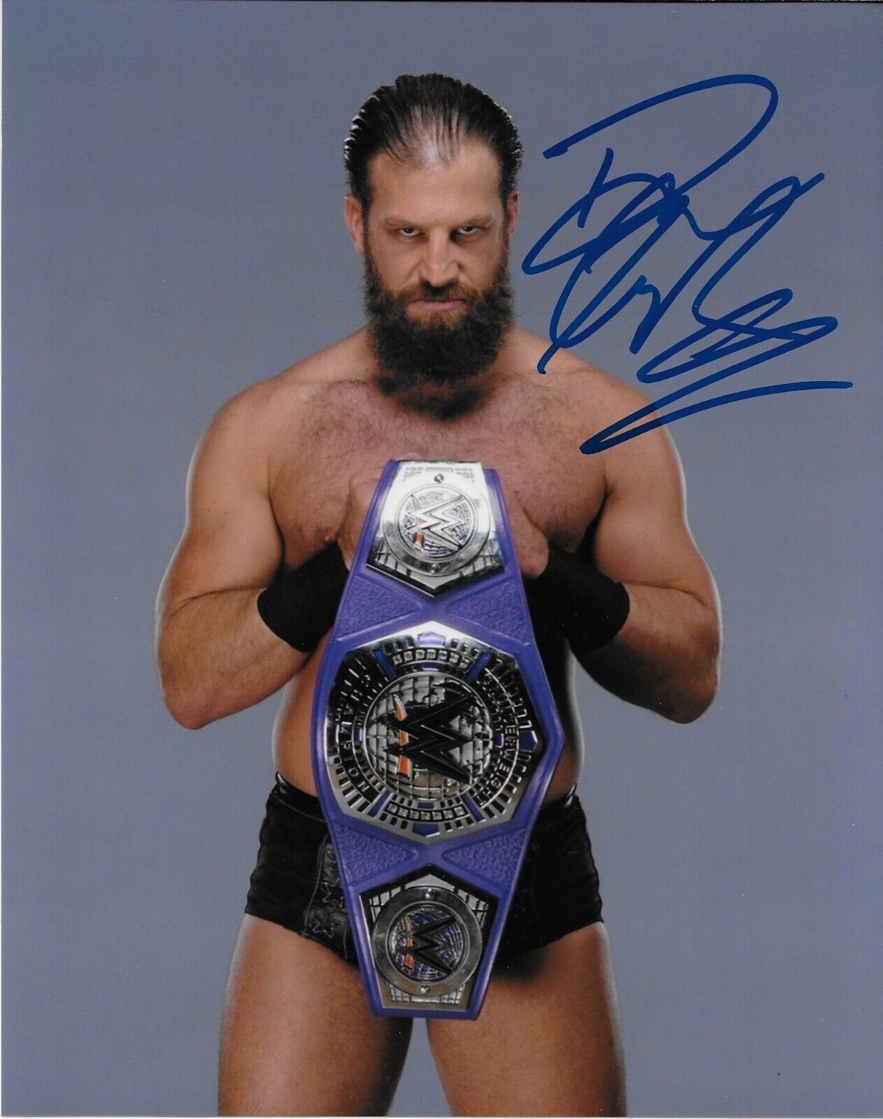 Autographed Wrestling Drew Gulak Signed WWE NXT 8x10 Photo Original