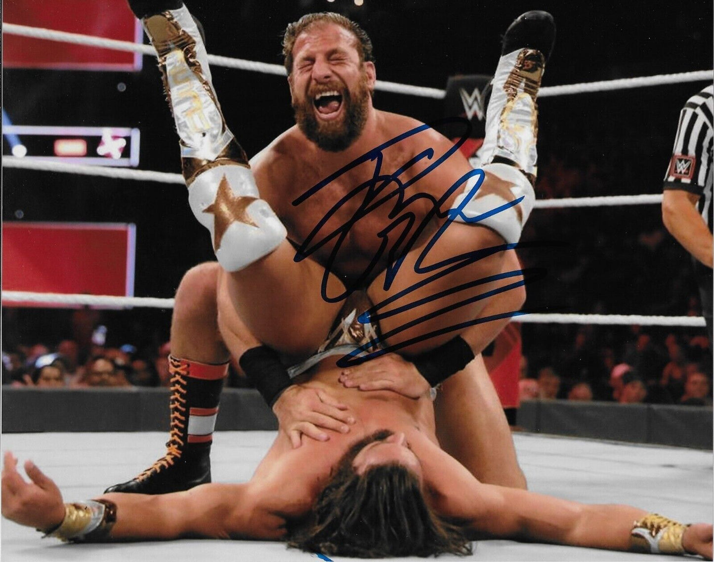 Autographed Wrestling Drew Gulak Signed WWE NXT 8x10 Photo #3 Original