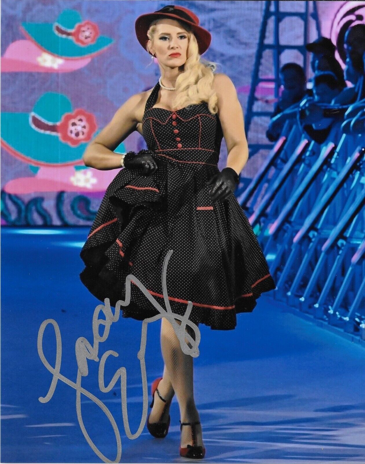Autographed Wrestling Lacey Evans Signed WWE NXT 8x10 Photo Original
