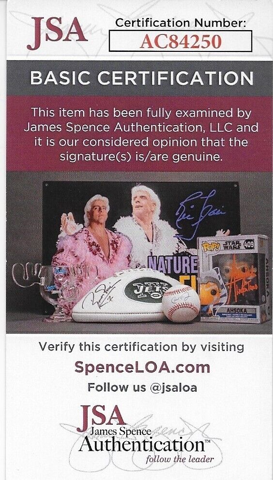 Autographed Wrestling Big E WWE 8x10 Photo #6 Original with JSA Authentication