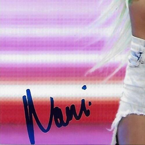 Autographed Wrestling Naomi Signed WWE 8x10 Photo Original