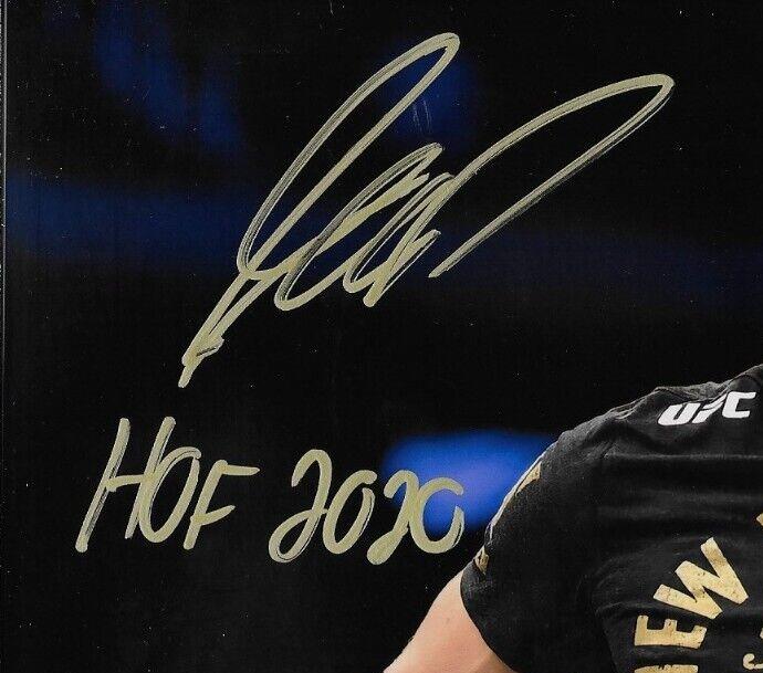 Autographed UFC Hall of Famer Georges St Pierre 8x10 Photo #2 Original with JSA