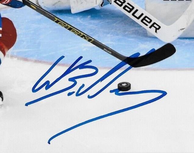 Autographed Montreal Canadiens Will Bitten 8x10 Photo Original