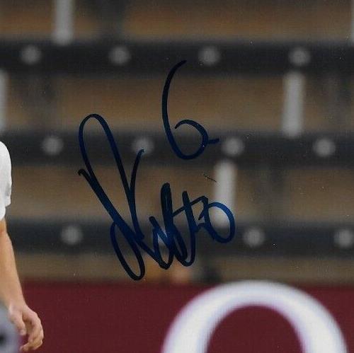 Photo autographiée de Samuel Piette de l'équipe canadienne de soccer 8x10 avec authentification JSA