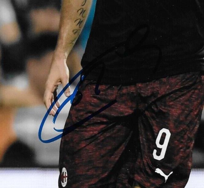 Photo autographiée de Gonzalo Higuain, joueur de football de l'AC Milan, format 8x10, n°4, avec authentification JSA